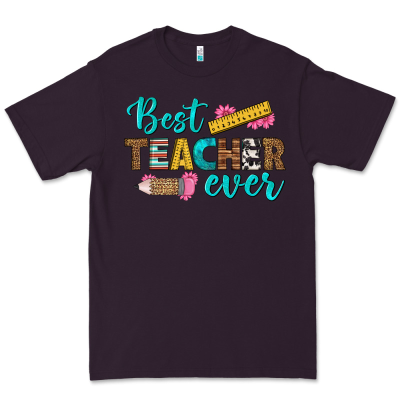Best Teacher Ever Premium Tee by BundleAndBundleShop | Teevron
