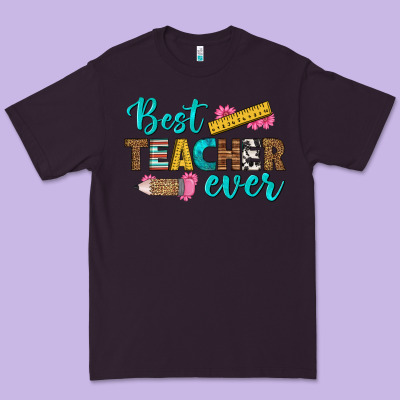 Best Teacher Ever Premium Tee Designed By Bundleandbundleshop