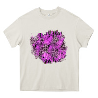 Cream halloween patch Heavy Core Tee - BundleAndBundleShop