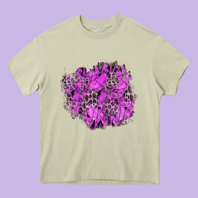 Halloween Patch Heavy Core Tee Designed By Bundleandbundleshop