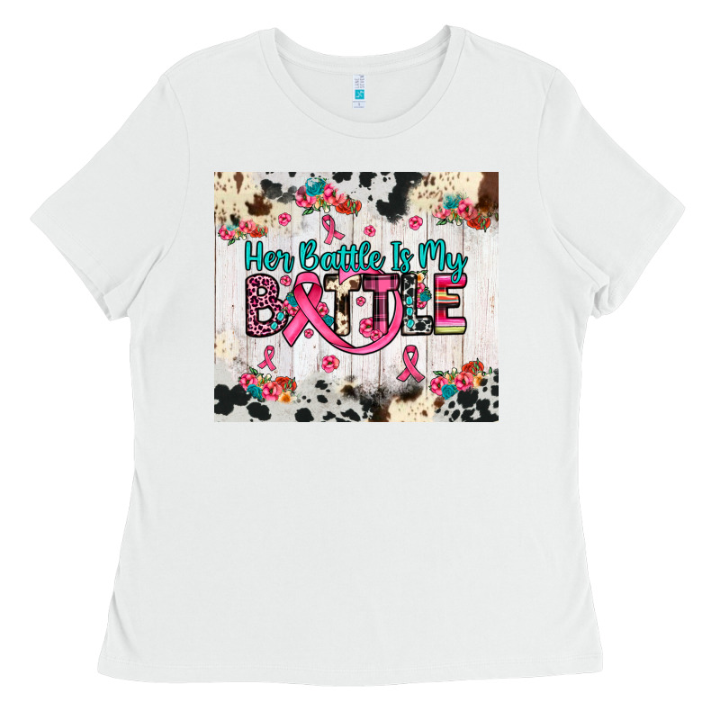 Her Battle Is My Battle Ladies Tee by JahusDesignShop | Teevron