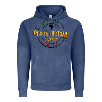 Vintage Denim black history Vintage Hoodie - MaliasSmallBusiness