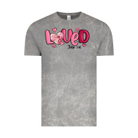 Cloud Rock valentine's day loved john 3 16 Vintage Tee - MaliasSmallBusiness