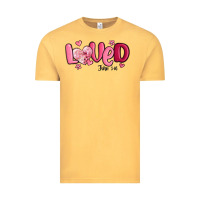 Vintage Mustard valentine's day loved john 3 16 Vintage Tee - MaliasSmallBusiness