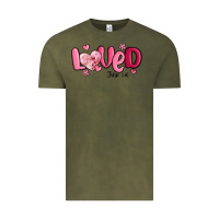 Vintage Olive valentine's day loved john 3 16 Vintage Tee - MaliasSmallBusiness