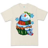 Bone snowman cupcake Premium Tee - AdoDesignShop