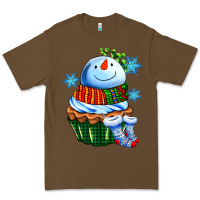 Cacao snowman cupcake Premium Tee - AdoDesignShop