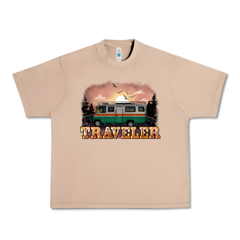 Traveler Urban Heavy Tee by NancyCooperArtShop | Teevron