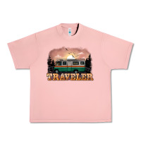 Salmon traveler Urban Heavy Tee - NancyCooperArtShop