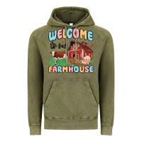 Welcome To Our Farmhouse Vintage Hoodie | Teevron