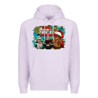 Lilac small town christmas Premium Hoodie - CowGirlArtShop