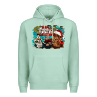 Seafoam small town christmas Premium Hoodie - CowGirlArtShop