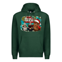 Sports Green small town christmas Premium Hoodie - CowGirlArtShop