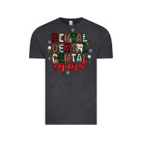 Vintage Black Christmas dental squad Vintage Tee - JahusDesignShop