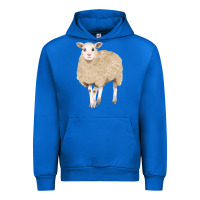 Cobalt sheep Urban Hoodie - FaDigitalArtStudio