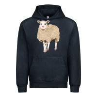 Navy sheep Urban Hoodie - FaDigitalArtStudio