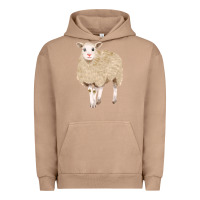 Pigment Burro sheep Urban Hoodie - FaDigitalArtStudio