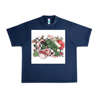 Navy small business filigran kopya Urban Heavy Tee - MaliasSmallBusiness