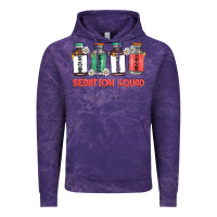 Cloud Purple sedation squad Vintage Hoodie - MaliasSmallBusiness