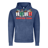Vintage Denim sedation squad Vintage Hoodie - MaliasSmallBusiness