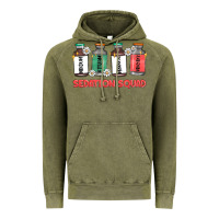 Vintage Olive sedation squad Vintage Hoodie - MaliasSmallBusiness
