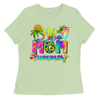Matcha mom summer Ladies Tee - RanaPortraitStore