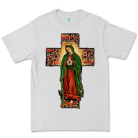 Our Lady Of Guadalupe Cross Premium Tee | Teevron