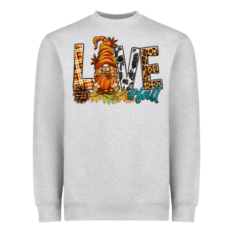 Love Fall Gnome Heavyweight Sweatshirt by BundleAndBundleShop | Teevron