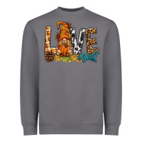 Storm Love Fall Gnome Heavyweight Sweatshirt - BundleAndBundleShop
