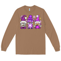 Toasted Coconut Purple Winter Gnomies Long Sleeve Tee - BundleAndBundleShop