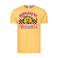 Vintage Mustard tacos are my valentine Vintage Tee - MaliasSmallBusiness