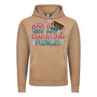 Vintage Coffee just a good mom with a hood playlist Vintage Hoodie - MaliasSmallBusiness