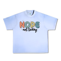 Grape Ice nope not today Urban Heavy Tee - MaliasSmallBusiness