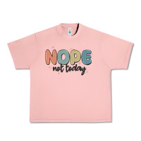 Salmon nope not today Urban Heavy Tee - MaliasSmallBusiness