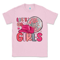 Bubblegum Pink let s go girls Classic Tee - MaliasSmallBusiness