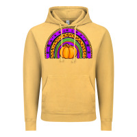 Vintage Mustard halloween rainbow Vintage Hoodie - Jasminsmagicworld