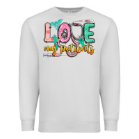 Dove Grey Love my patients Premium Sweatshirt - CowGirlArtShop