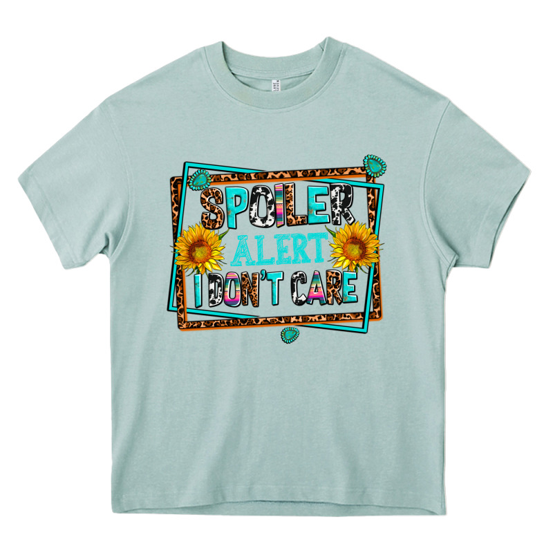 Spoiler Alert I Dont Care Heavy Core Tee by AdoDesignShop | Teevron