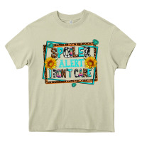 Mossy spoiler alert i dont care Heavy Core Tee - AdoDesignShop