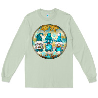Matcha Winter Gnomies Ornament Long Sleeve Tee - BundleAndBundleShop