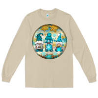 Mushroom Winter Gnomies Ornament Long Sleeve Tee - BundleAndBundleShop