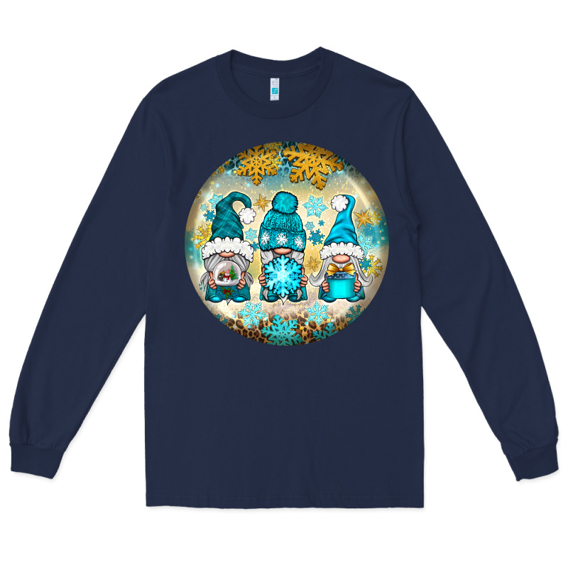 Winter Gnomies Ornament Long Sleeve Tee by BundleAndBundleShop | Teevron