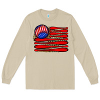 Mushroom leopard baseball flag5 Long Sleeve Tee - JahusDesignShop