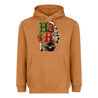 Meerkat ho ho ho heifer cow gnomies Heavyweight Hoodie - CowGirlArtShop