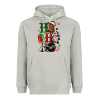 Moon Dust ho ho ho heifer cow gnomies Heavyweight Hoodie - CowGirlArtShop