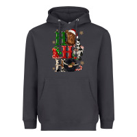 Smoke ho ho ho heifer cow gnomies Heavyweight Hoodie - CowGirlArtShop