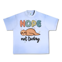 Grape Ice nope not today Urban Heavy Tee - MaliasSmallBusiness