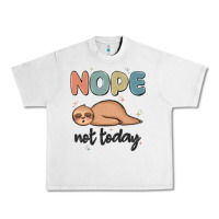 Lunar Rock nope not today Urban Heavy Tee - MaliasSmallBusiness