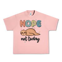 Salmon nope not today Urban Heavy Tee - MaliasSmallBusiness