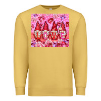 Antique Gold Love gnomies with gift boxes tumbler Premium Sweatshirt - HowdyJamesFarm